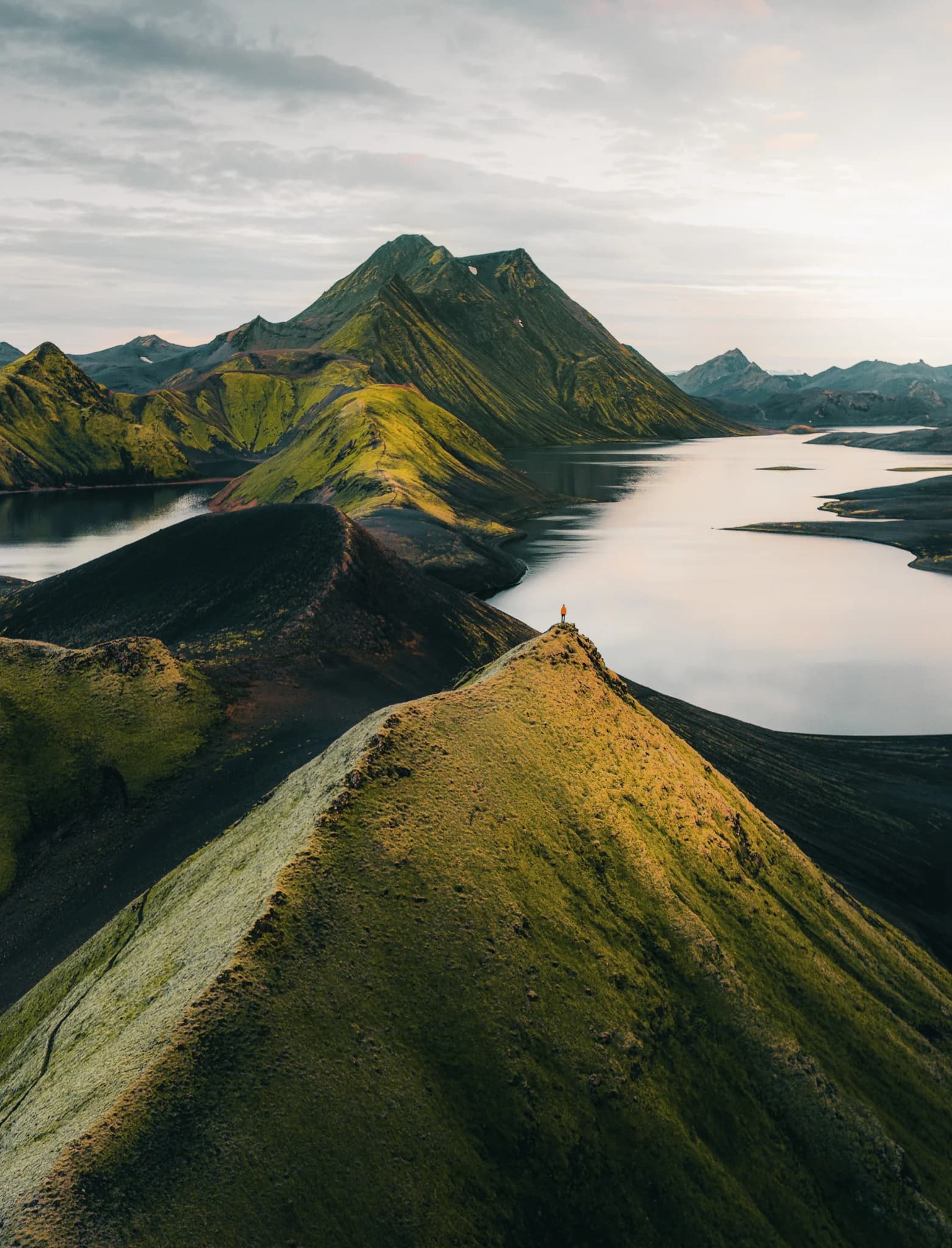 Emerald ridgelines