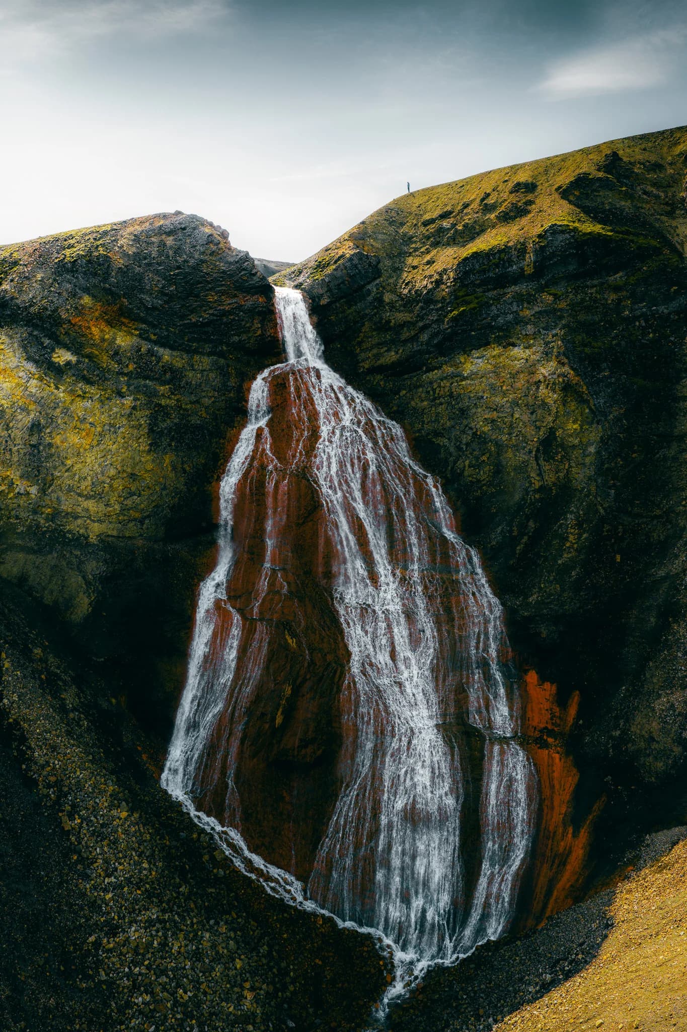The hidden falls