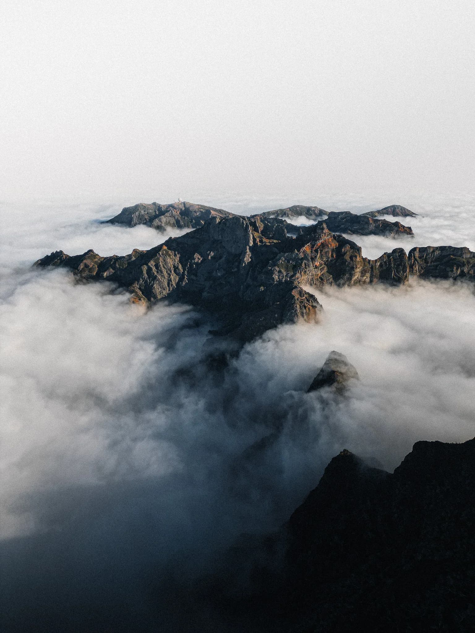 Above the clouds