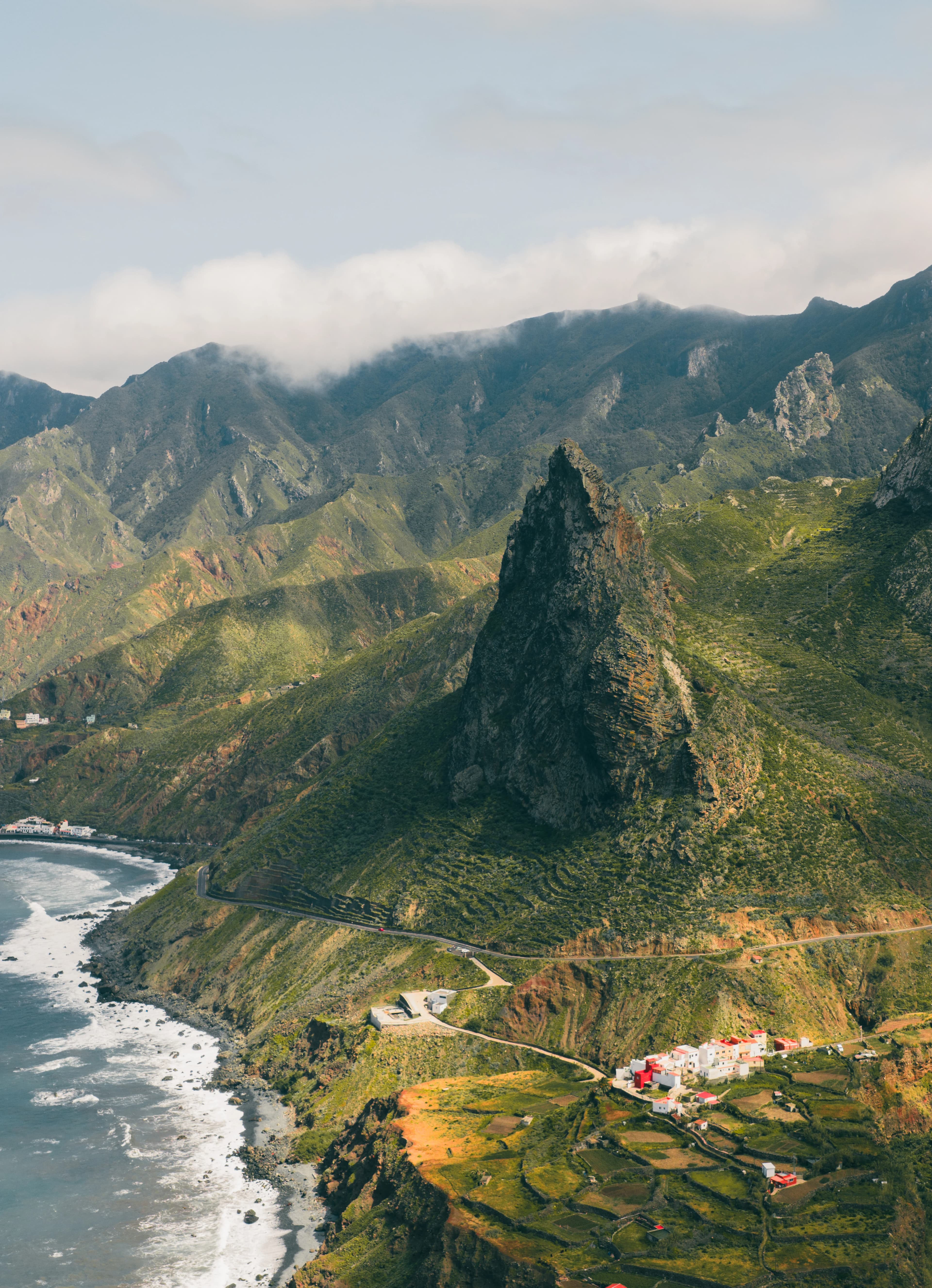 Mountain meets ocean
