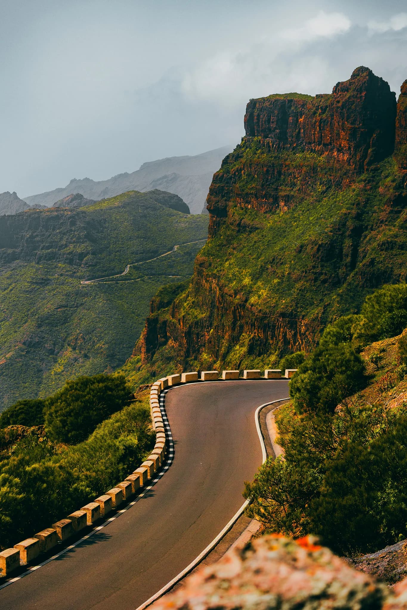 The mountain road