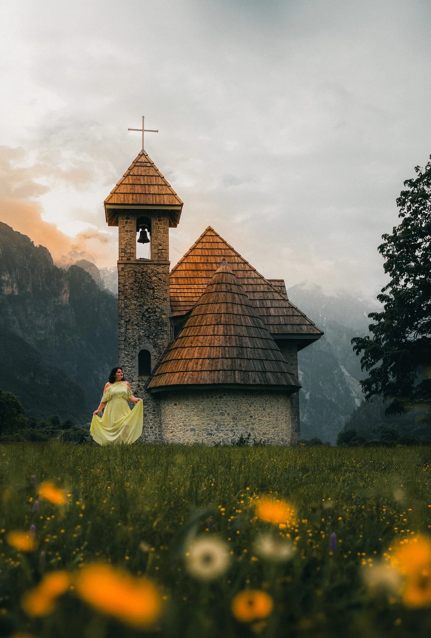 Morning at the church